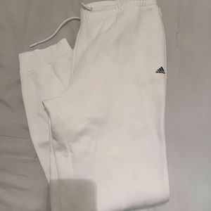 Women’s Adidas golf/joggers. Size large. Color white. Brand new.
